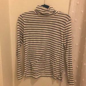 Madewell Striped Turtleneck